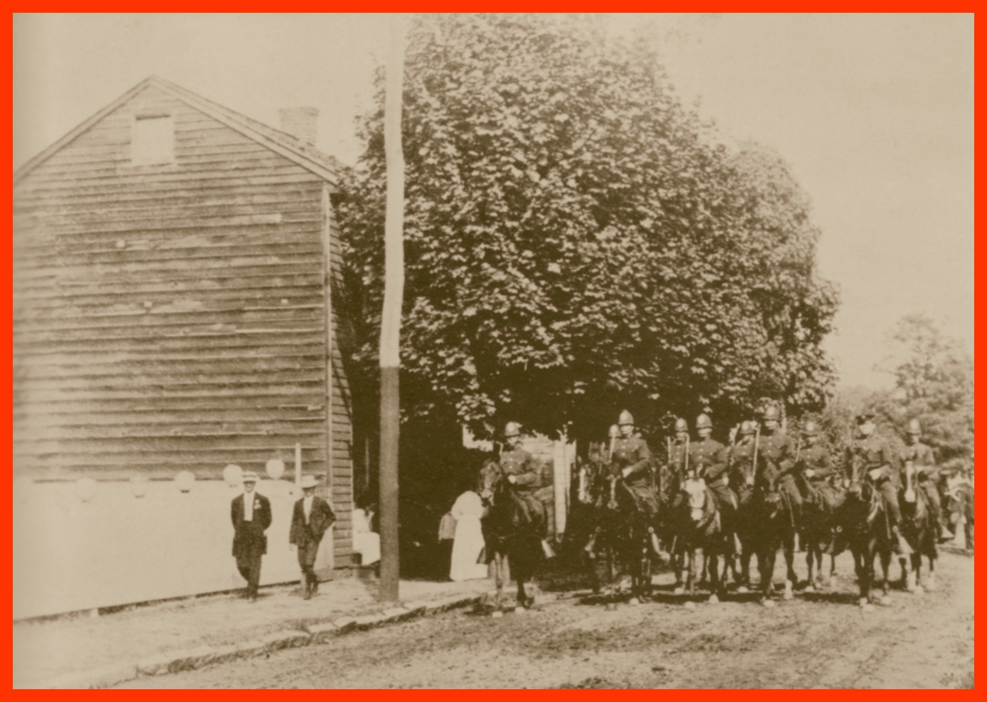 1907 Millersburg Centennial Parade State Constabulary Lykens Valley