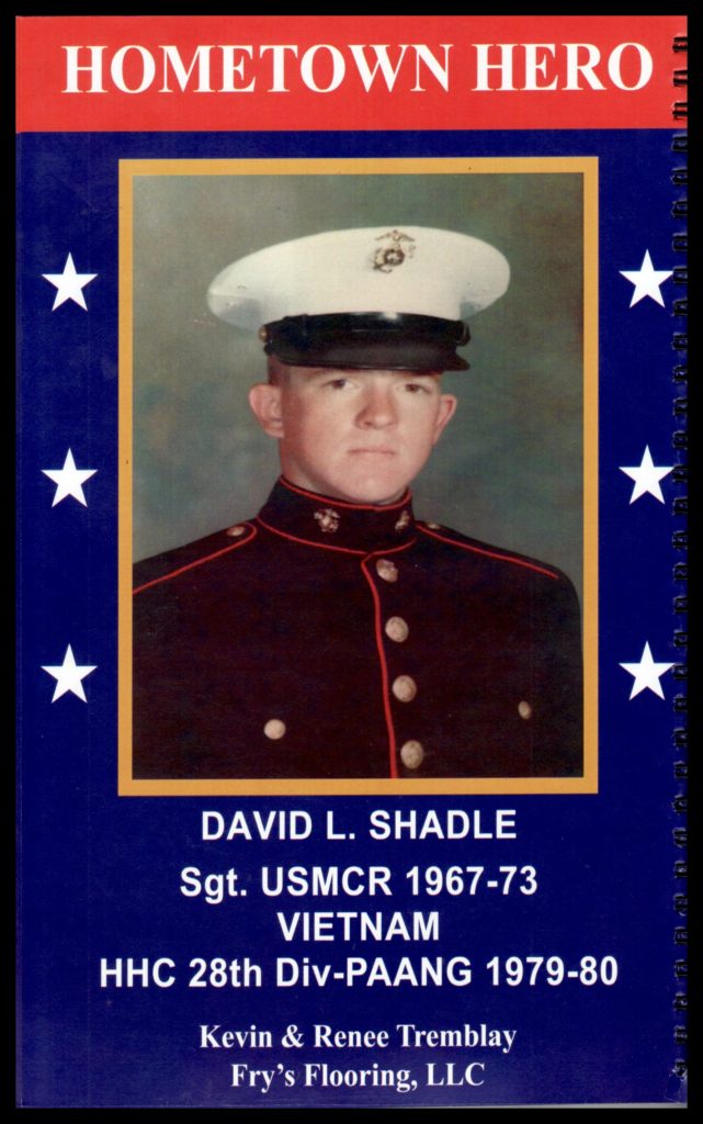 David L. Shadle – Elizabethville Area Hometown Hero – Lykens Valley ...