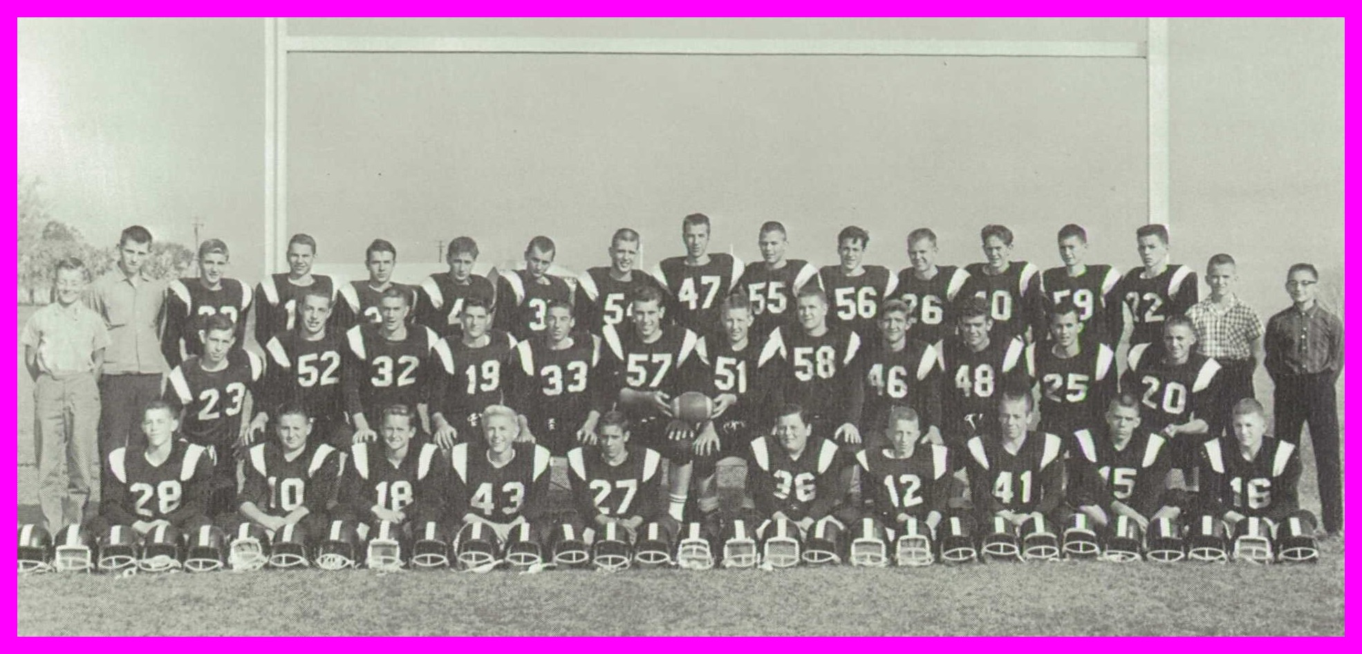 Upper Dauphin High School – Foootball Team, 1963 – Lykens Valley ...