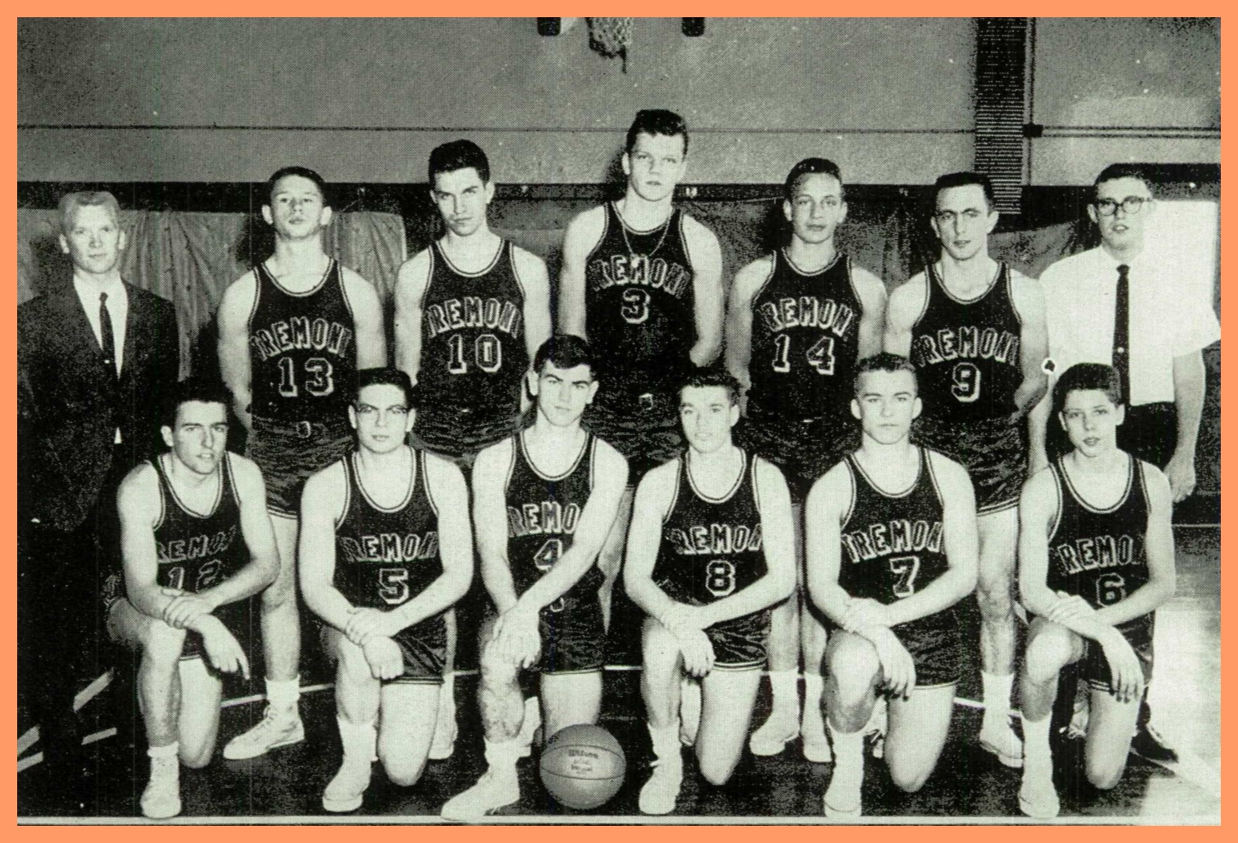 Tremont High School – Boys’ Basketball Team, 1961 – Lykens Valley ...