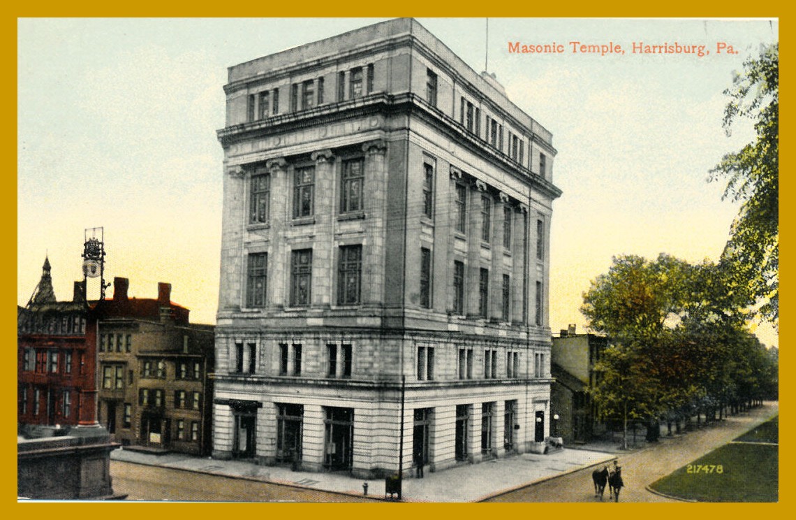 Harrisburg – Masonic Temple – Lykens Valley: History & Genealogy