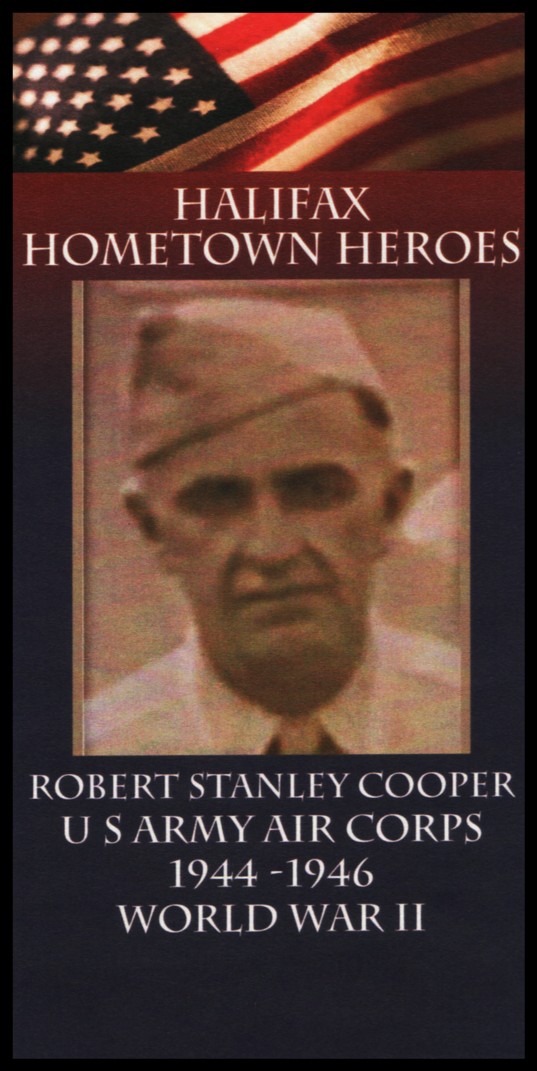 Halifax Area Hometown Heroes – Robert Stanley Cooper – Lykens Valley ...