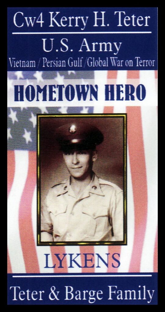 Lykens Hometown Heroes – Kerry H. Teter – Lykens Valley: History ...