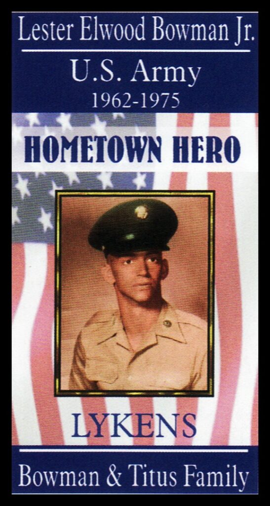 Lykens Hometown Heroes – Lester Elwood Bowman Jr. – Lykens Valley ...