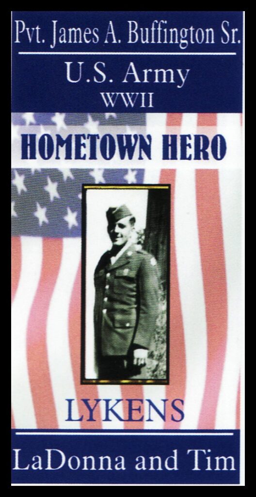 Lykens Hometown Heroes – James A. Buffington Sr. – Lykens Valley ...